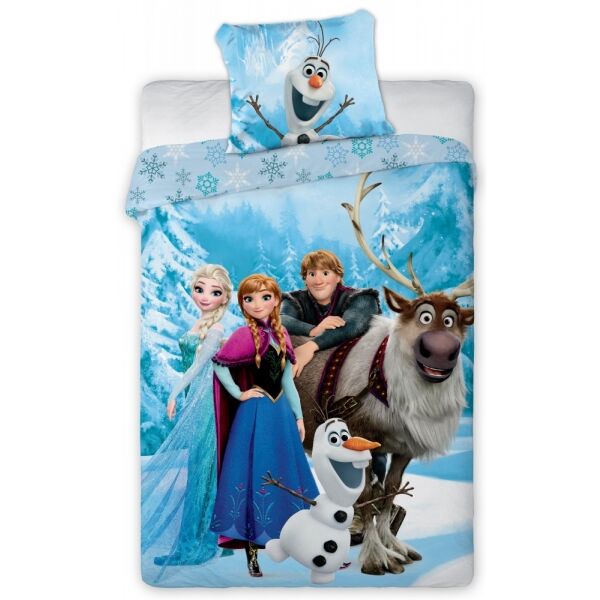 Frozeni tegelaskujudega sinine voodipesukomplekt