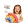 viga-polarb-wooden-rainbow-puzzle-creative-montessori-blocks Montessori suur ja värviline vikerkaar