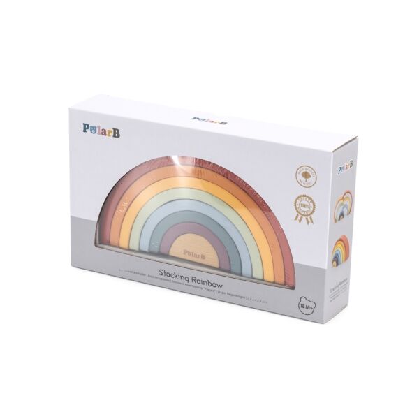 viga-polarb-wooden-wrainbow-puzzle-creative-montessori-blocks Montessori suur ja värviline vikerkaar