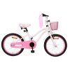 Amigo FLOWER korviga roosa 18” jalgratas tüdrukutele