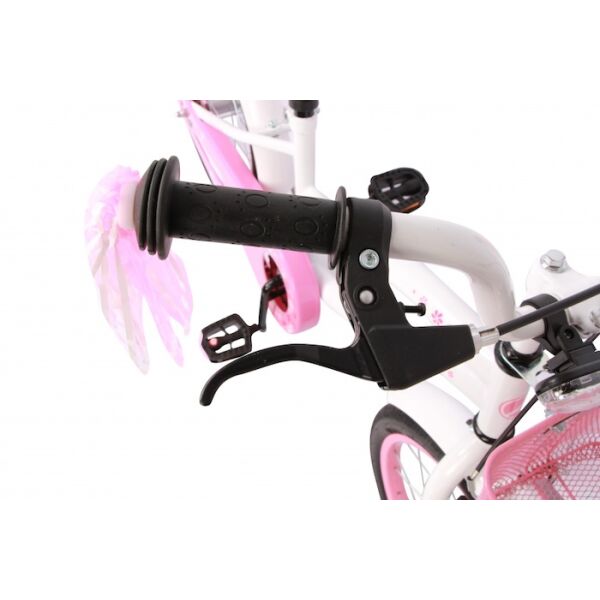 Amigo FLOWER korviga roosa 18” jalgratas tüdrukutele