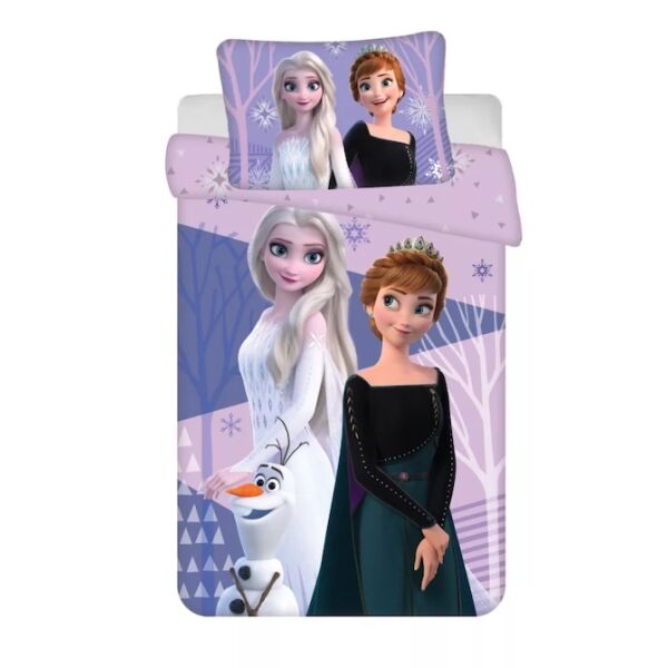 Frozen II pidulikud Anna&Elsa voodipesukomplekt väike 100x135 cm, 40x60 cm